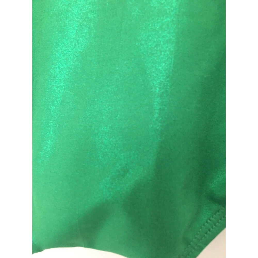 Girls Print Leotard Bodysuit Dance Ballet Green Size Unknown - Picture 10 of 10